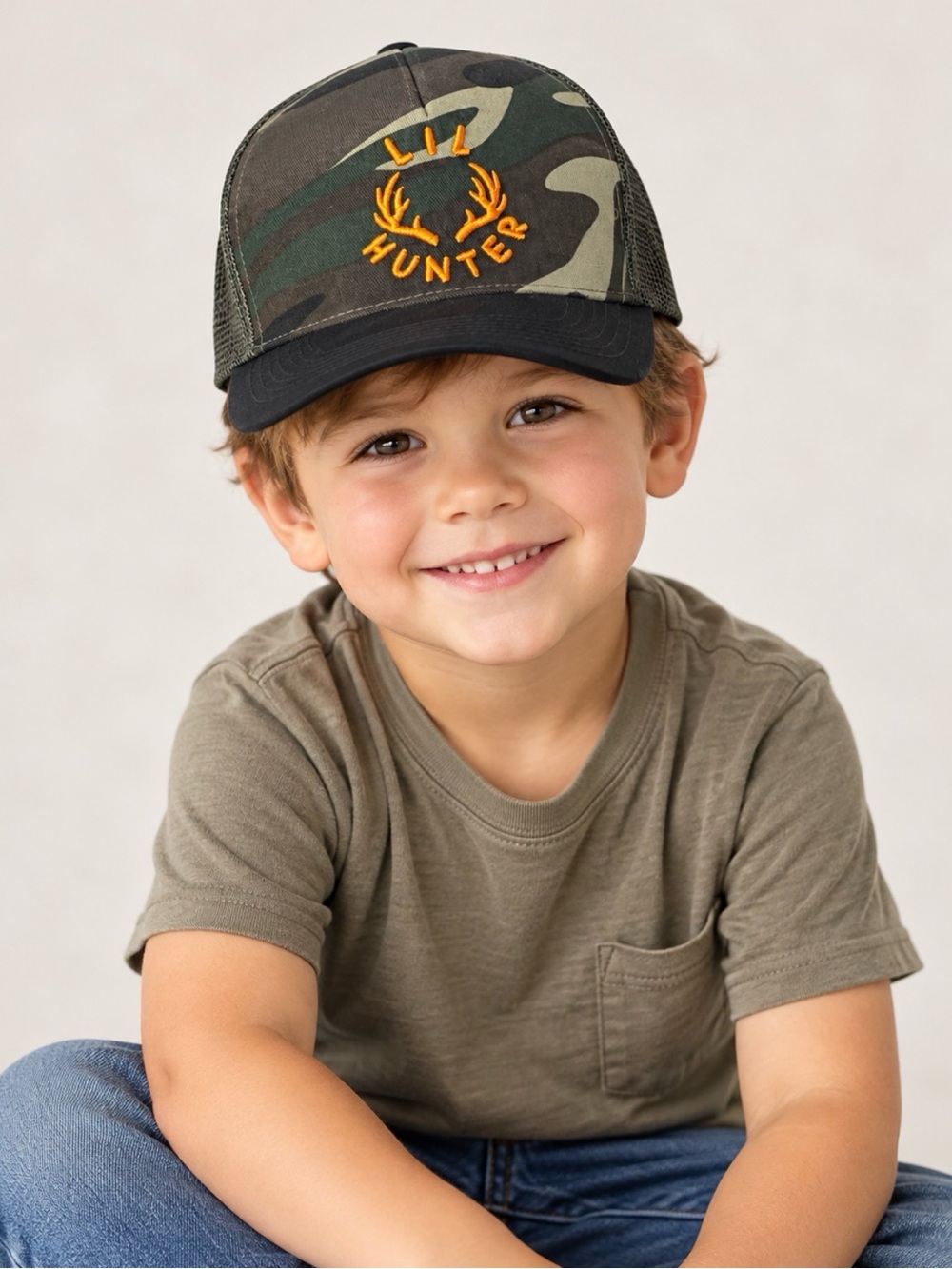 Kids trucker hat